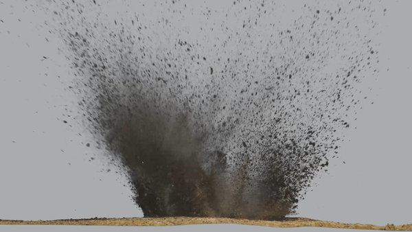 Dirt Blasts Vol. 2 Dirt Blast Close 2 vfx asset stock footage