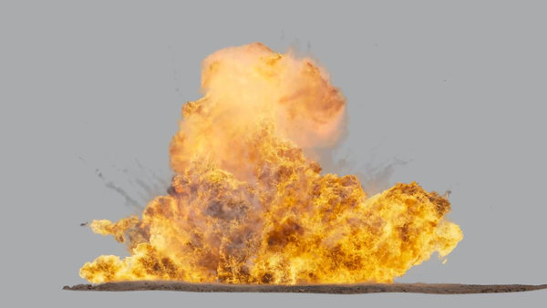 Gas Explosions Vol. 3 Gas Explosion 4 vfx asset stock footage