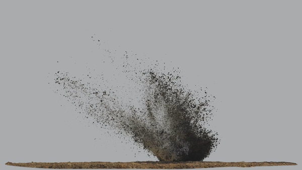 Dirt Blasts Vol. 2 Dirt Blast 14 vfx asset stock footage
