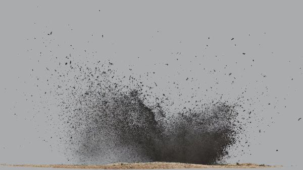 Dirt Blasts Vol. 2 Dirt Blast 16 vfx asset stock footage