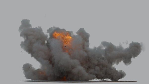 Fiery Dust Explosions Fiery Dust Explosion 4 vfx asset stock footage
