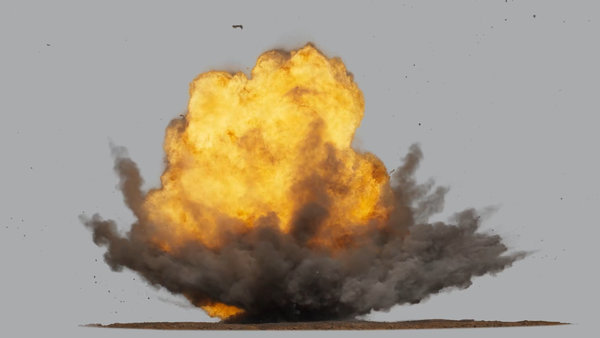 Fiery Dust Explosions Fiery Dust Explosion 6 vfx asset stock footage
