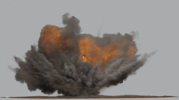 Fiery Dust Explosions Fiery Dust Explosion 8 vfx asset stock footage