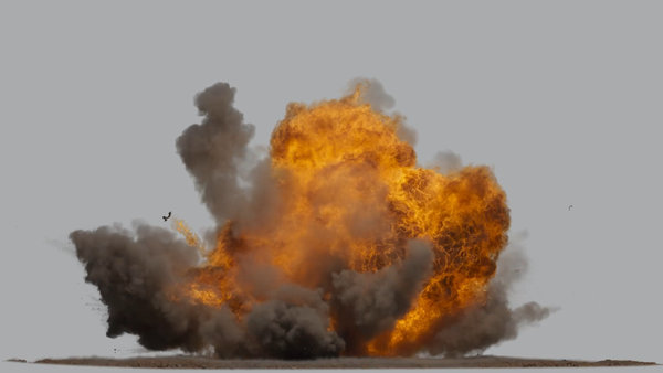 Fiery Dust Explosions Fiery Dust Explosion 10 vfx asset stock footage