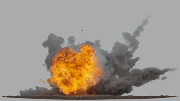 Fiery Dust Explosions Fiery Dust Explosion 11 vfx asset stock footage