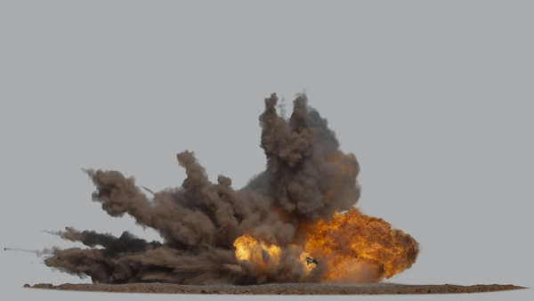 Fiery Dust Explosions Fiery Dust Explosion 12 vfx asset stock footage