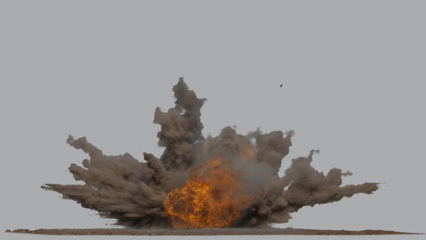 Fiery Dust Explosions Fiery Dust Explosion 14 vfx asset stock footage