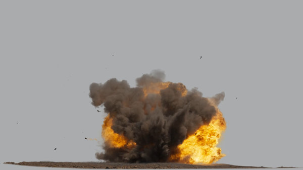 Fiery Dust Explosions Fiery Dust Explosion 17 vfx asset stock footage