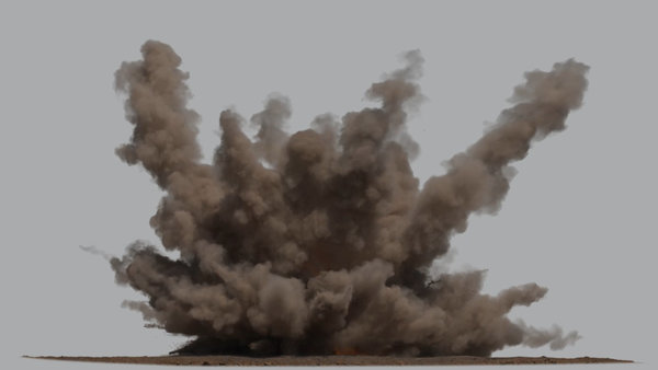 Fiery Dust Explosions Fiery Dust Explosion 18 vfx asset stock footage