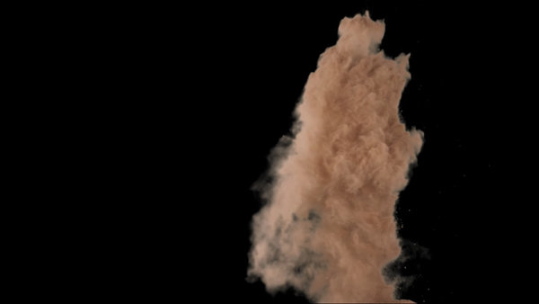 Ground Charges Vol. 2 Windy Dust Charge 3 vfx asset stock footage