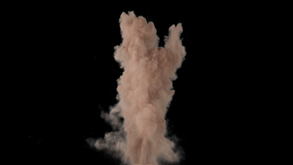 Ground Charges Vol. 2 Dust Charge 1 vfx asset stock footage
