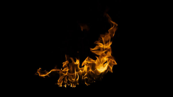 Body Fire Burning Arm Horizontal Windy 4 vfx asset stock footage
