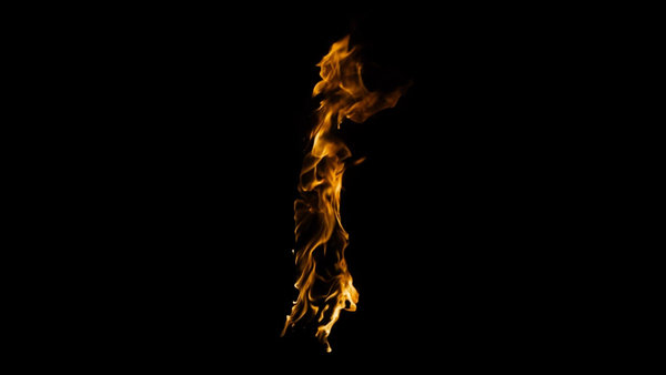 Body Fire Burning Arm Vertical Windy 2 vfx asset stock footage