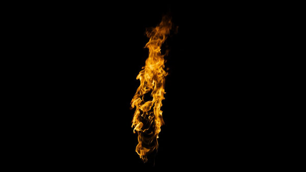 Body Fire Burning Leg Calm 1 vfx asset stock footage