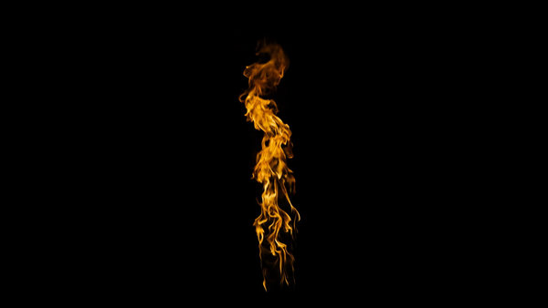 Body Fire Burning Leg Calm 4 vfx asset stock footage