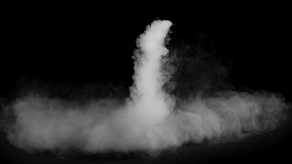 Small Scale Falling Fog Pipe Fog Angled 1 vfx asset stock footage
