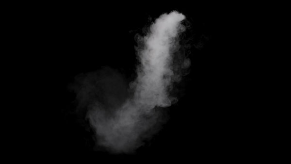 Small Scale Falling Fog Pipe Fog Angled 2 vfx asset stock footage