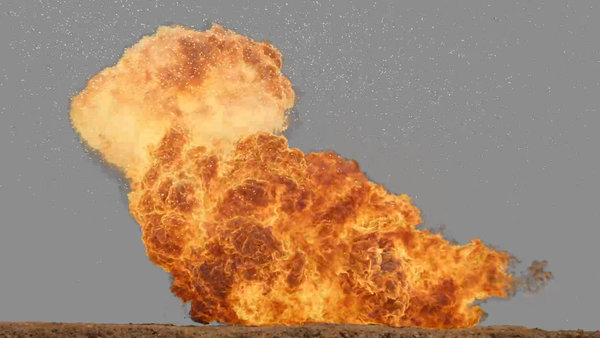 Gas Explosion Close-Ups Gas Explosion Close 22 vfx asset stock footage