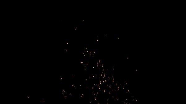 Fire Sparks - Close Rising Sparks Mid 4 vfx asset stock footage