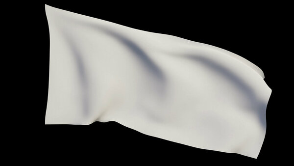 Waving Flags Flag 1 Side vfx asset stock footage