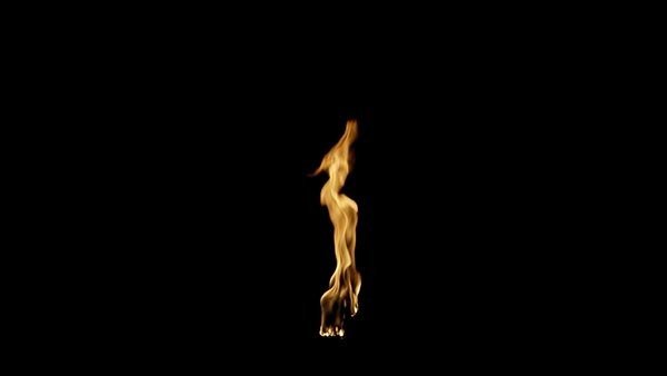 Flame Torch Torch Light Wind 5 vfx asset stock footage