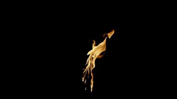 Flame Torch Torch Medium Wind 5 vfx asset stock footage