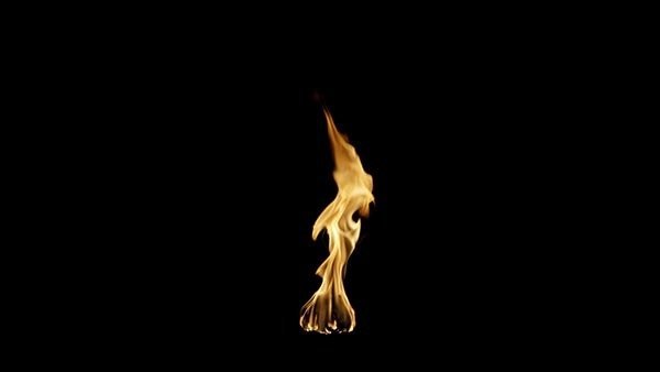 Flame Torch Torch Extinguished 4 vfx asset stock footage
