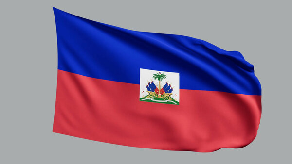 National Flags Haiti vfx asset stock footage