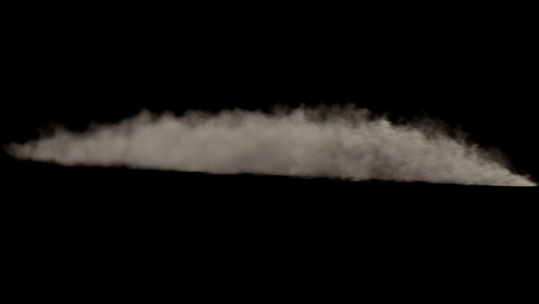 Vehicle Dust Trails Slow 1 Angled Front vfx asset stock footage