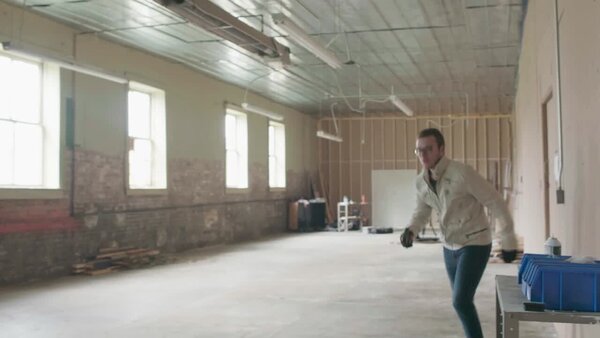 Gunfight in Abandoned Building Clip 8 vfx asset stock footage