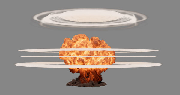 Nuclear Explosions Nuclear Explosion 5 vfx asset stock footage