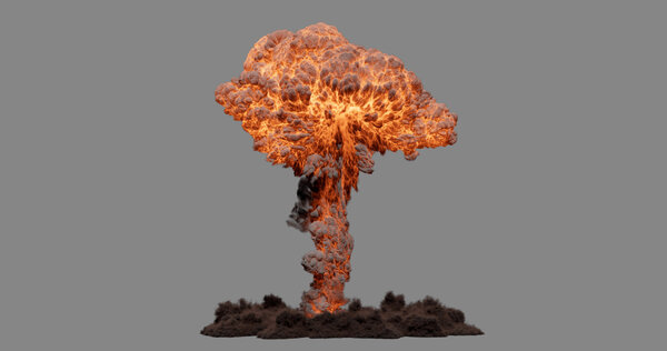 Nuclear Explosions Nuclear Explosion 1 vfx asset stock footage