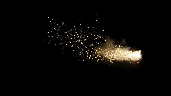 Spark Explosions High Angle Side Spark Explosion 6 vfx asset stock footage