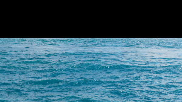 Ocean Waves Sunny Ocean Low vfx asset stock footage