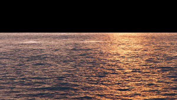 Ocean Waves Sunset Ocean Medium Height vfx asset stock footage