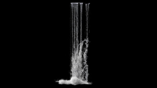 Waterfalls Waterfall 2 vfx asset stock footage