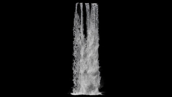 Waterfalls Waterfall 4 vfx asset stock footage