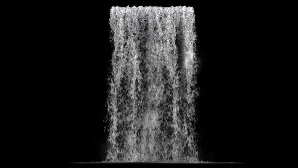 Waterfalls Waterfall 7 vfx asset stock footage