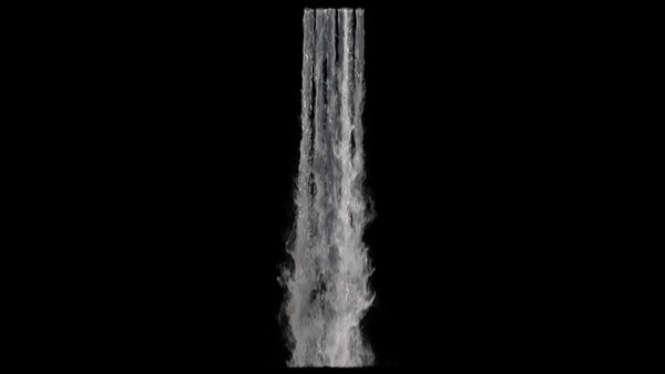 Waterfalls Waterfall 9 vfx asset stock footage