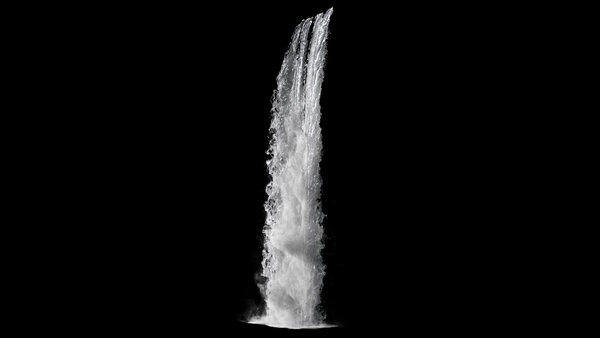 Waterfalls Angled Waterfall 3 vfx asset stock footage