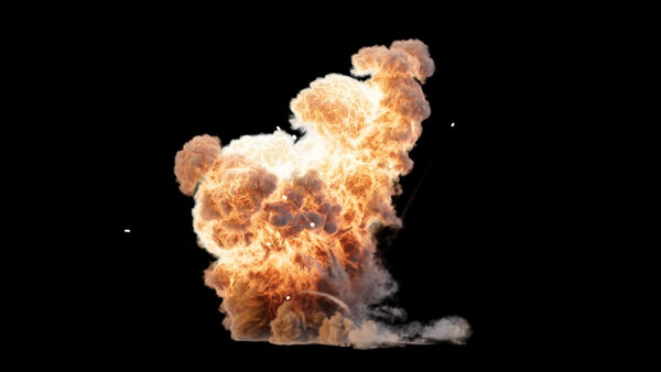 High-Impact Gas Explosions Gas Explosion 1 vfx asset stock footage