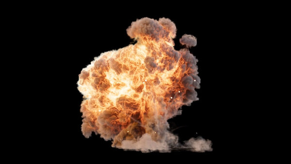 High-Impact Gas Explosions Gas Explosion 6 vfx asset stock footage