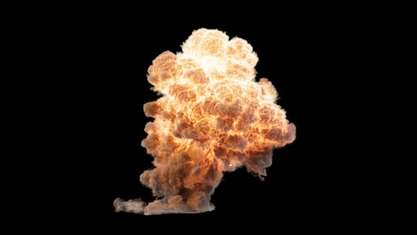 High-Impact Gas Explosions Gas Explosion 9 vfx asset stock footage