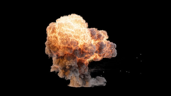 High-Impact Gas Explosions Gas Explosion 10 vfx asset stock footage