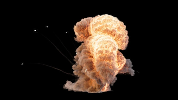 High-Impact Gas Explosions Gas Explosion 11 vfx asset stock footage