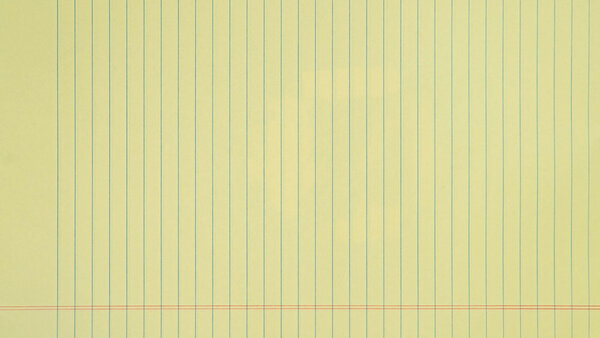 Paper Backgrounds  Yellow Notebook Paper 1 vfx asset stock footage