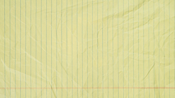 Paper Backgrounds  Yellow Notebook Paper 4 vfx asset stock footage