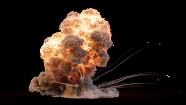 High-Impact Gas Explosions Gas Explosion 2 vfx asset stock footage