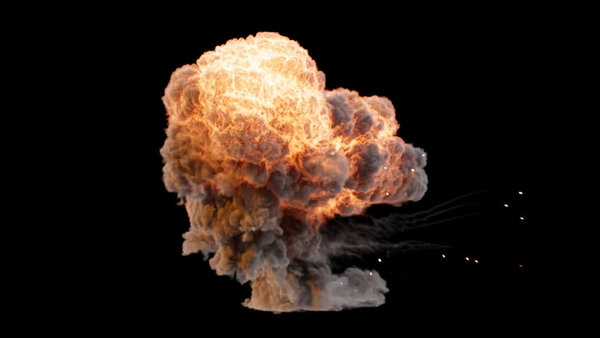 High-Impact Gas Explosions Gas Explosion 10 vfx asset stock footage