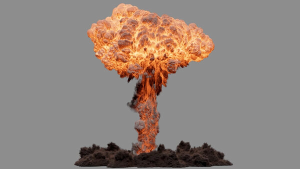 Nuclear Explosions Nuclear Explosion 1 vfx asset stock footage